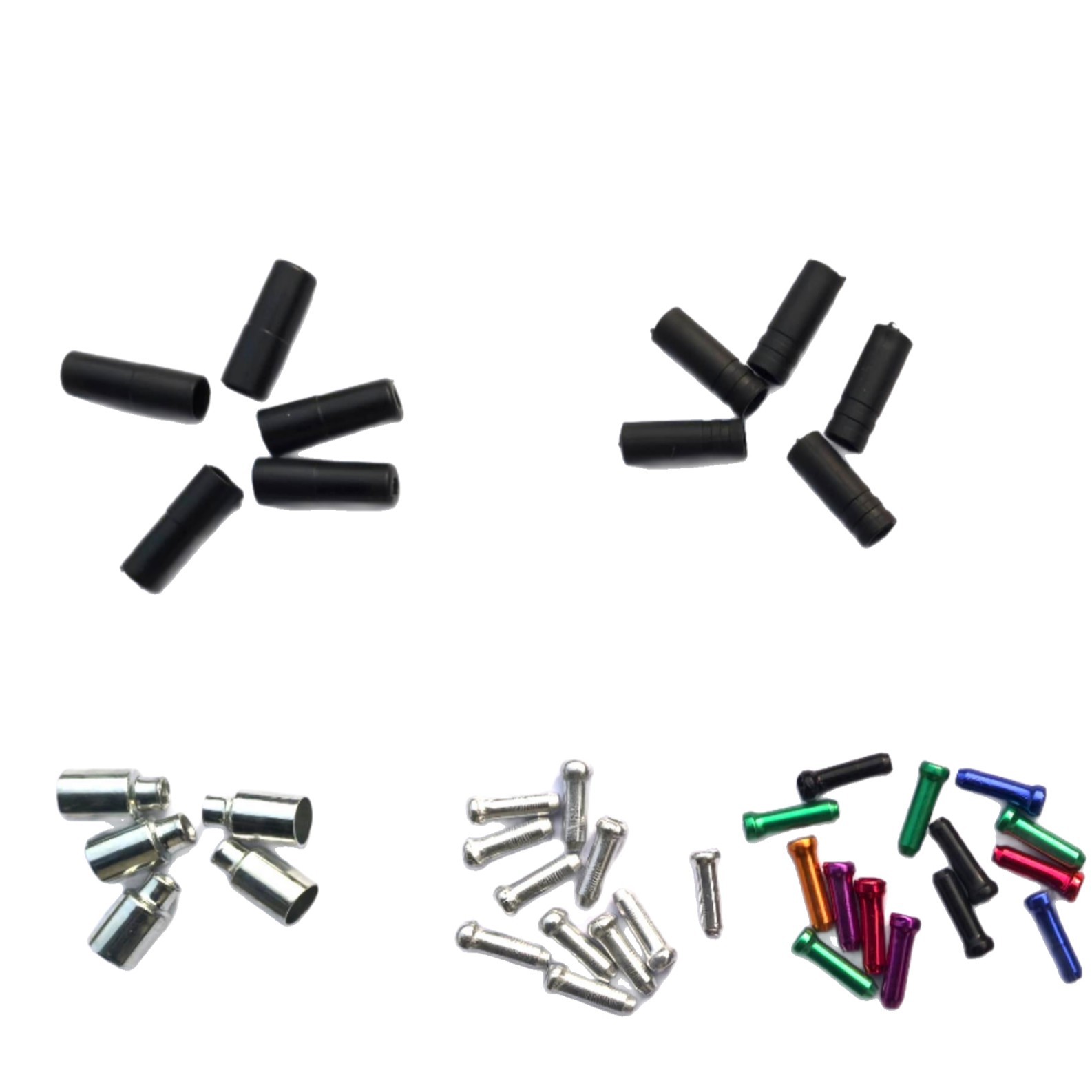 Bicycle Brake Transmission Cable Tube Cap Mountain Bike Cable Core Cap Positioning Cap Bicycle Brake Cable Tail Cap