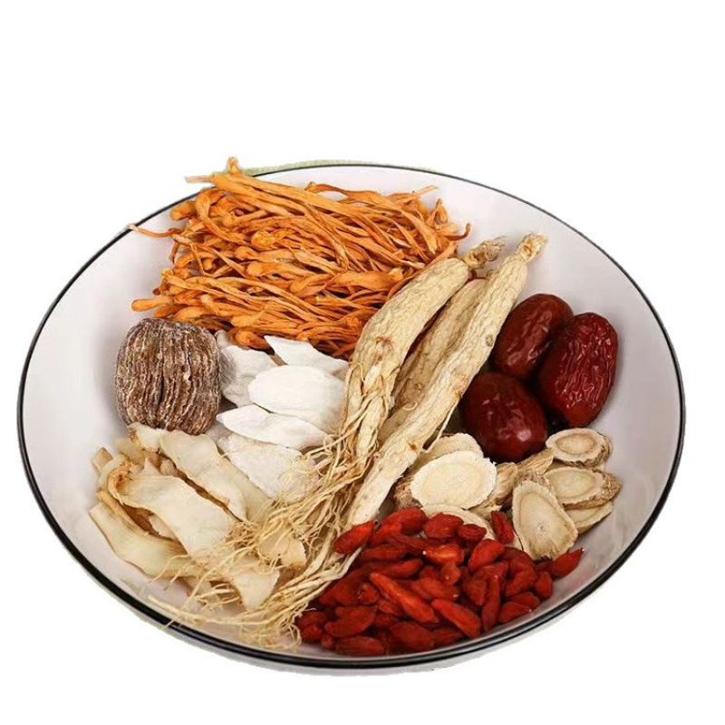 炖鸽子乌鸡汤料】人参山药玉竹百合唛东真材实料大颗粒养生煲汤料