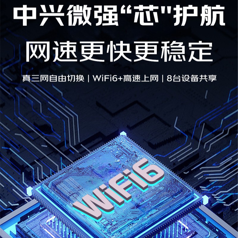 Splink2025 New Portable Wifi6 Wireless Network High-Speed Three Networks Mobile Card-Free