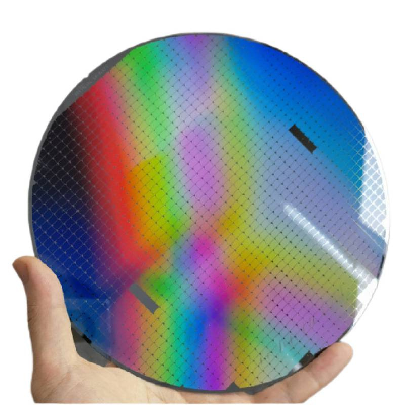 Tsmc Wafer Photolithography Integrated Circuit Chip Scrap Silicon Wafer Teaching Test