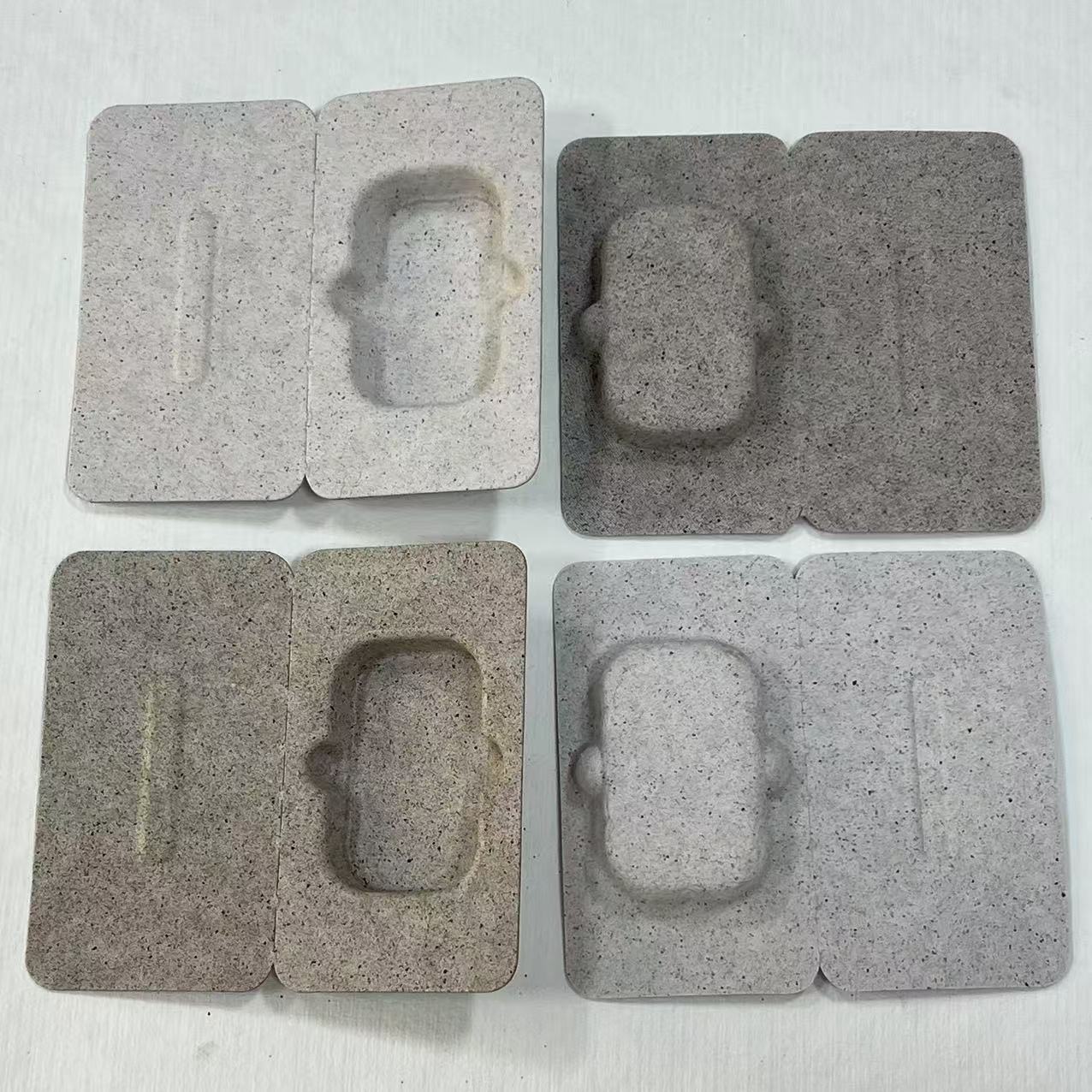 Paper Pulp Molding, Coffee Grounds, Biodegradable and Environmentally Friendly Universal Paper Inner Tray