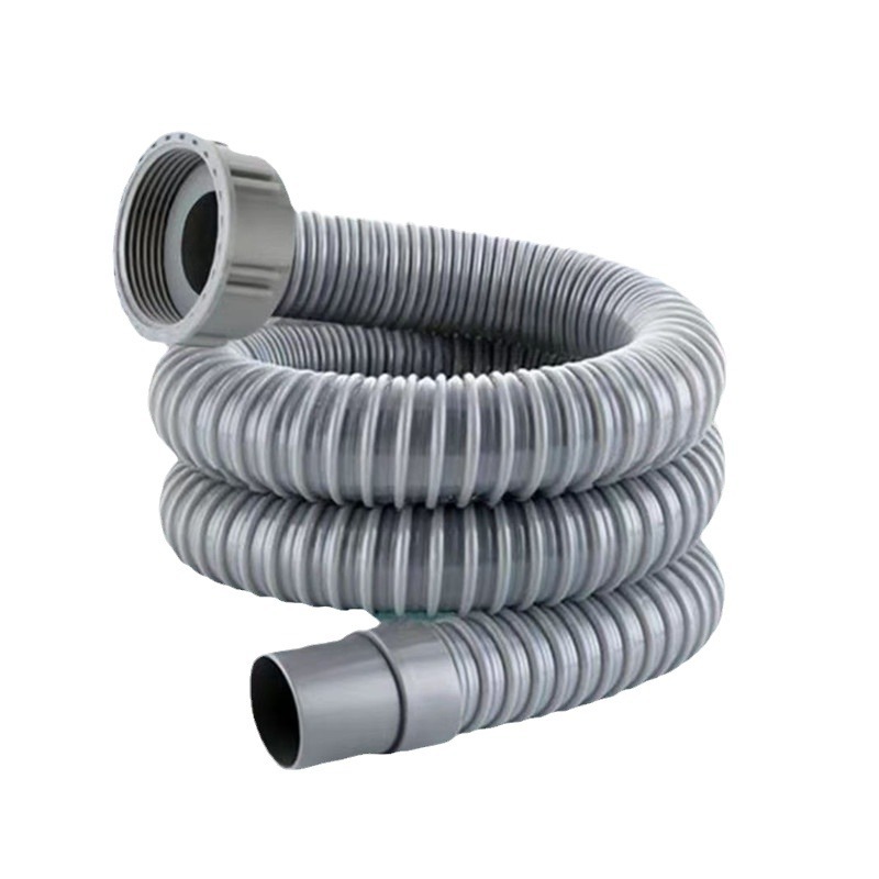 Kitchen vegetable basin sewer pipe extended sink pvc sewer drain pipe single tank hose pipe fittings