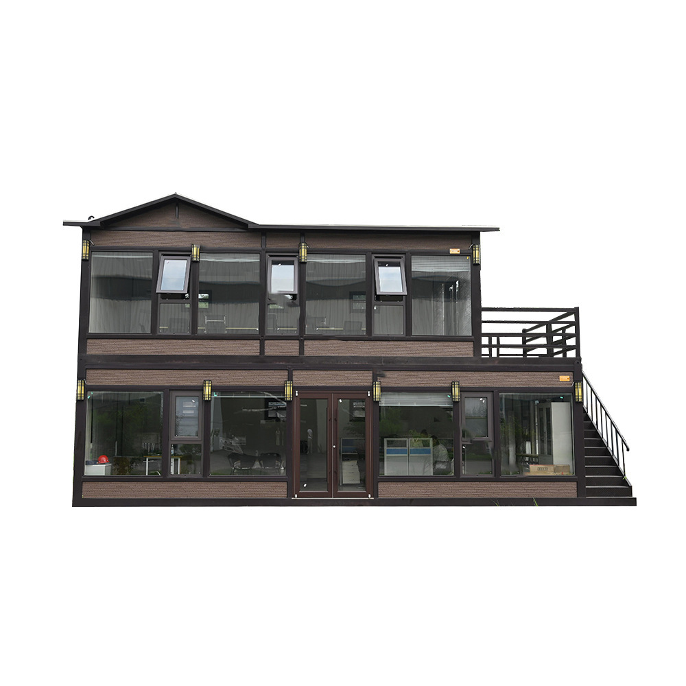 Customized Prefabricated Integrated House Steel Structure House Commercial Integrated House Office Custom Mobile House