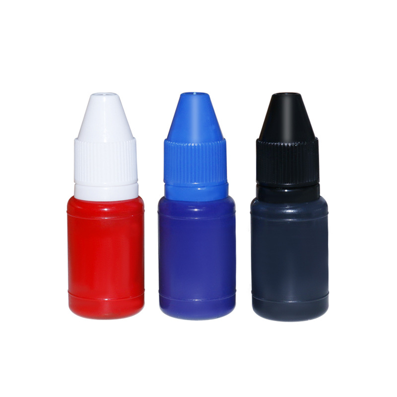 Manufacturers selling Jinpeng printing 3 ml small bottle photosensitive printing oil office consumables bright color quick-drying photosensitive printing oil