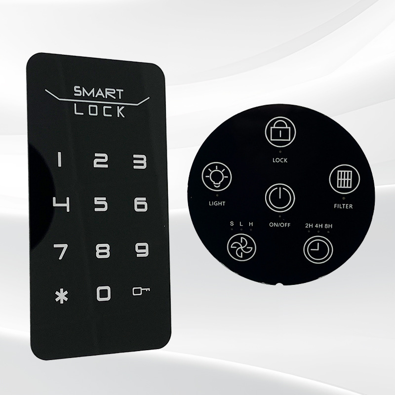 Touch Control Panel Customization Acrylic Panel Touch Control Panel Sticker Led Digital Display Small Appliance Panel