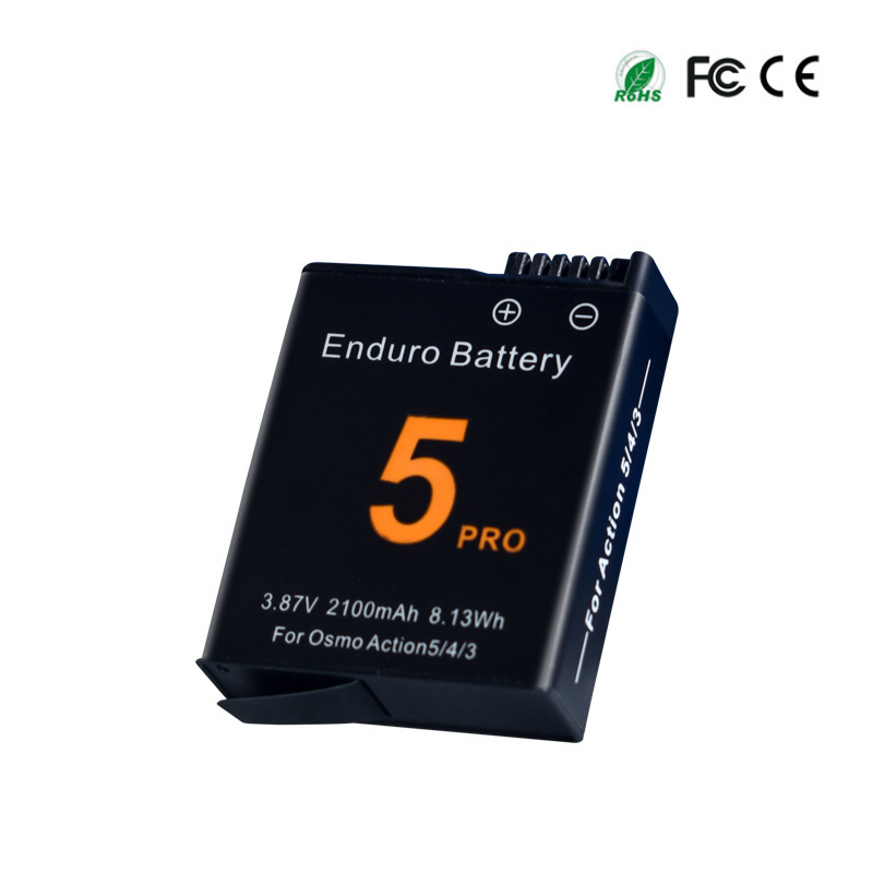Suitable for Dji Action5 Pro/4 /3 Battery Long Life Osmo 360 Sports Camera Battery