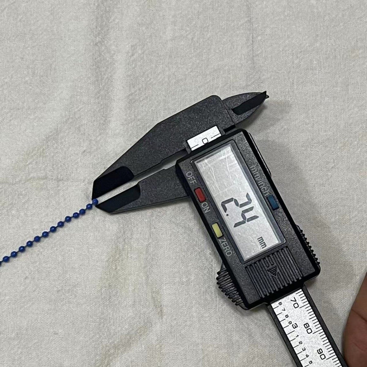 Factory Direct Supply Metal Colorful Paint Bead Chain Guka Handmade DIY Wave Bead Chain Chain Accessories Wholesale