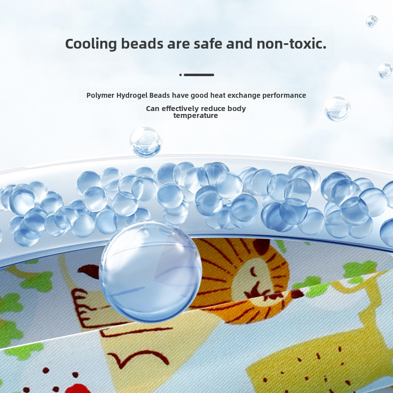 Summer cartoon pet ice scarf cat dog cooling pet ice scarf Japanese and Korean ice scarf