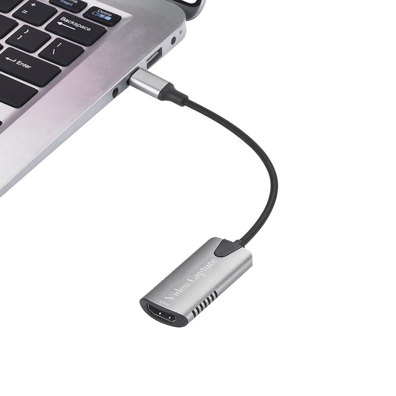 USB-C to HDMI video capture card HD 4K game live collector USB C notebook 3.0