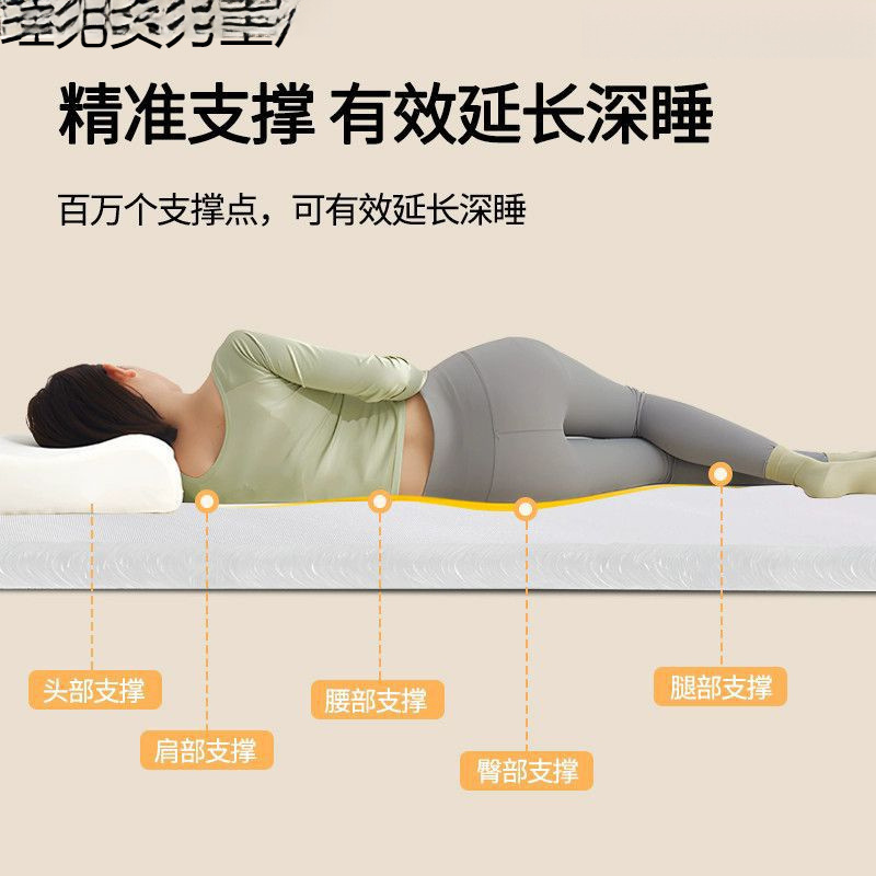 German Pure 3D Air Fiber Hardened Mattress Moisture-Proof and Moisture-Wicking Washable Spine Mattress Tatami Roll Package Foldableing