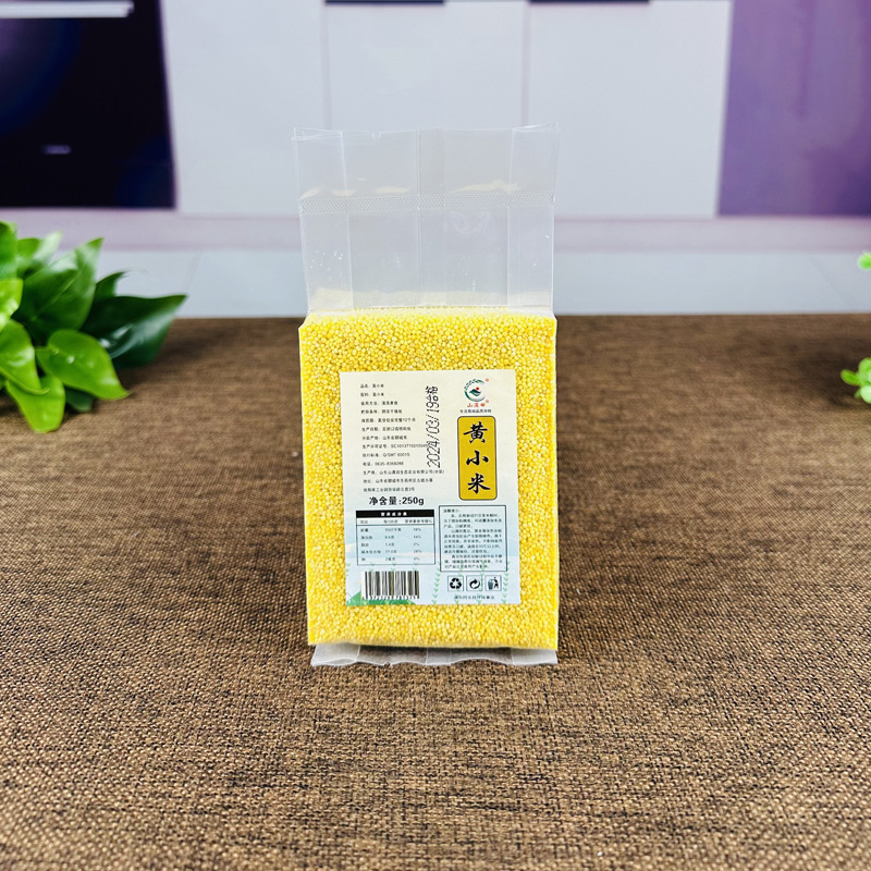 Желтое просо 250г, вакуумная упаковка, каша из проса, Внутренний Монголия, Чифэн, новые рисовые каши, оптовая продажа