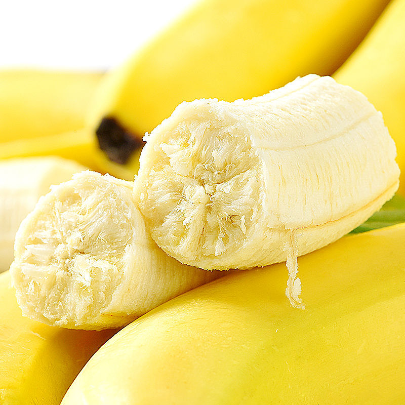 5kg with Box Yunnan Sweet Banana Naturally Ripe Seasonal Fresh Fruit Guangxi Xiao Mi Banana Plantain Wholesale