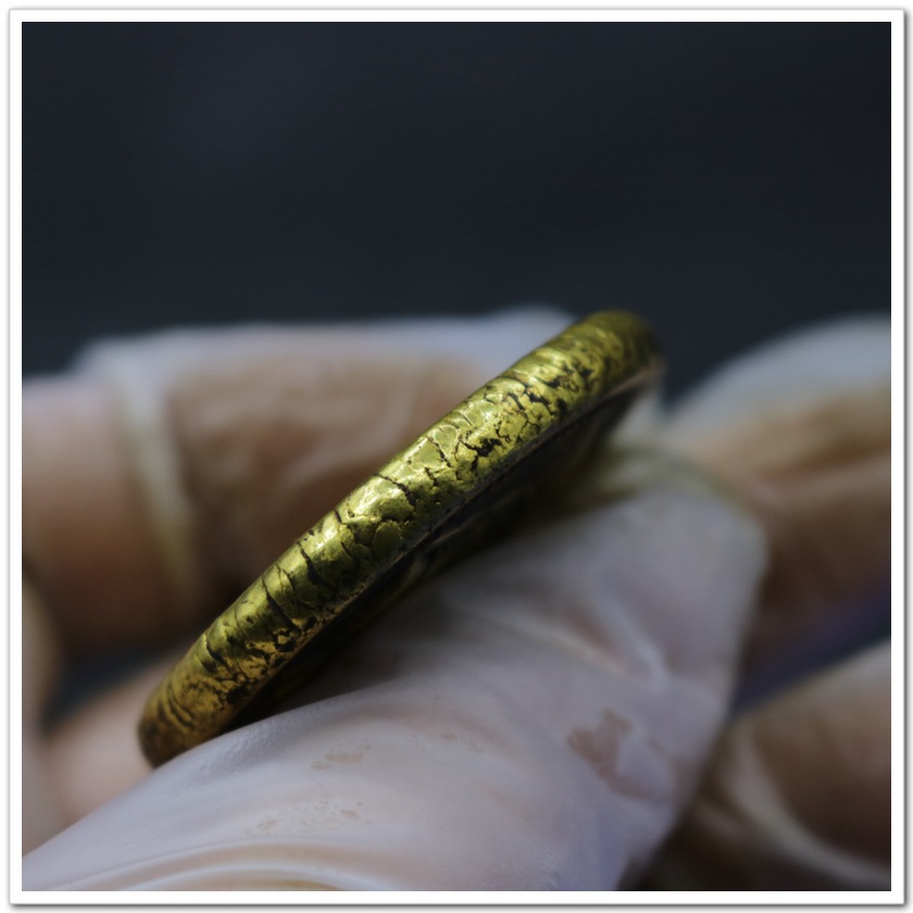 Antique Crafts, Ancient Roman Coins, Gilt Gold Coins, Collection Ornaments