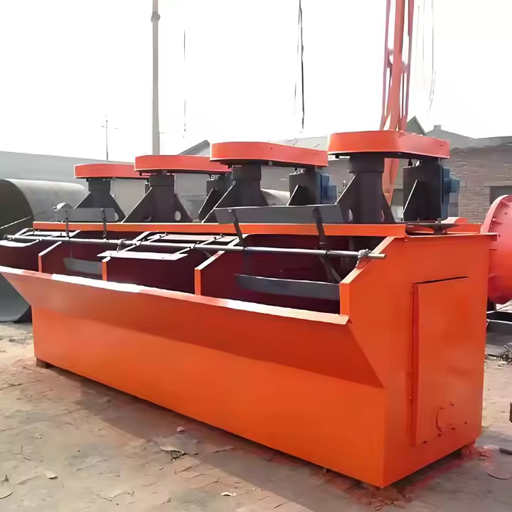 Flotation Machine Self-Priming Mechanical Stirring Inflatable Flotation Equipment Mineral Processing Gold Mining Production Line Sandstone Gold Factory Direct Sales