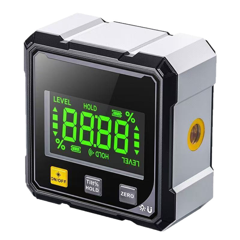 Digital Inclinometer Magnetic Dual-Sided Laser Inclinometer Laser Inclinometer Slope Meter Measuring Inclinometer