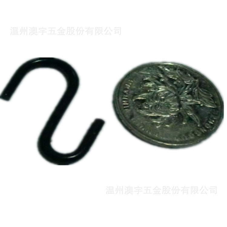 Seamless Hook S-Shaped Black Door Back Hook Clothes Hanger Kitchen Clothes Towel Punch-Free Powerful Boy Storage