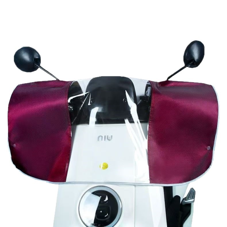 Electric Vehicle Front Rain Cover, Battery Vehicle Central Control Meter Protection, Motorcycle Thickened Dust Cover, Bicycle Waterproof Cover