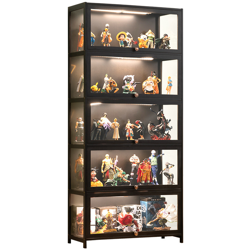 Blind Box Storage Display Stand Lego Figure Shelf Transparent Dust-Proof Display Cabinet Acrylic Bubble Mart Display Box