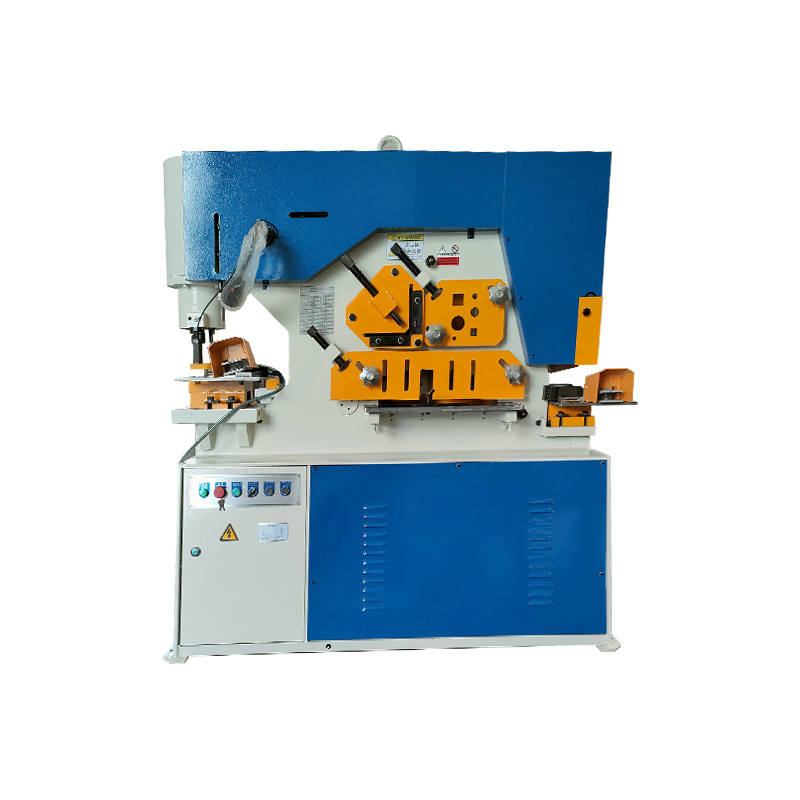Hydraulic combined punching and shearing machine Q35Y-40 channel steel angle steel punching and shearing integrated machine multifunctional hydraulic punching and shearing machine
