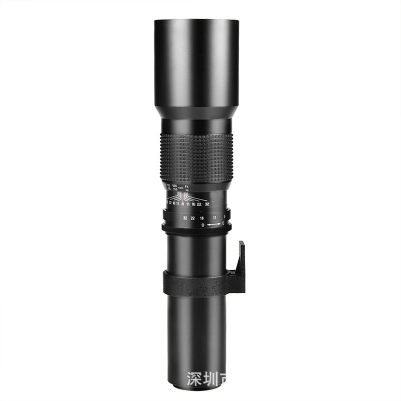 500mm f/8.0 Telephoto Lens with T-mount adapter