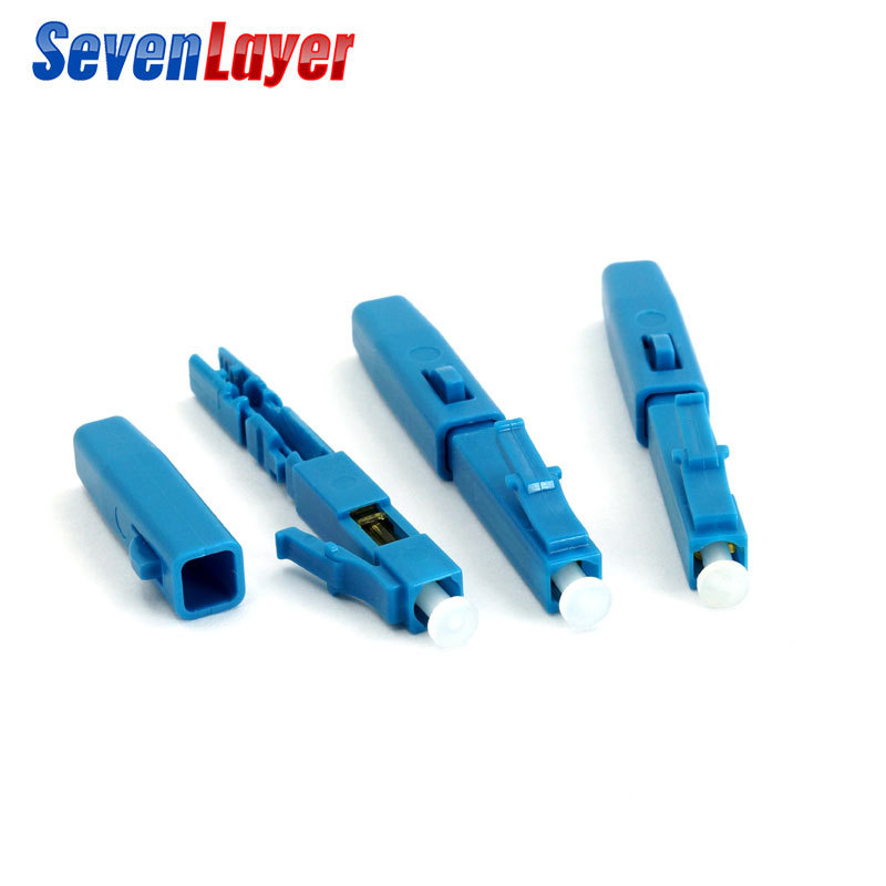 10pcs FTTH fiber to the home connector SC quick connect SC quick connector embedded cold connector telecom grade