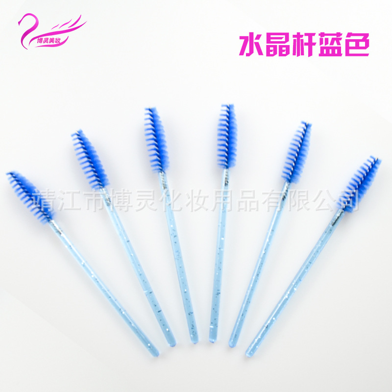 Cosmetic Brush Beauty Tools Manufacturers Disposable Cosmetic Tools Crystal Rod Eyelash Brush Nipple Solid Portable