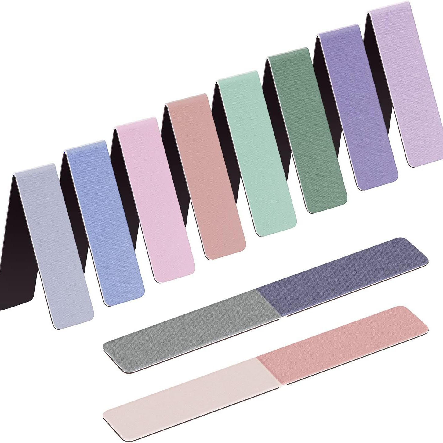 Factory Customized Blank Pure Color Morandi Color Magnetic Bookmark Bible Cross Butterfly Animal Oil Painting Bookmark