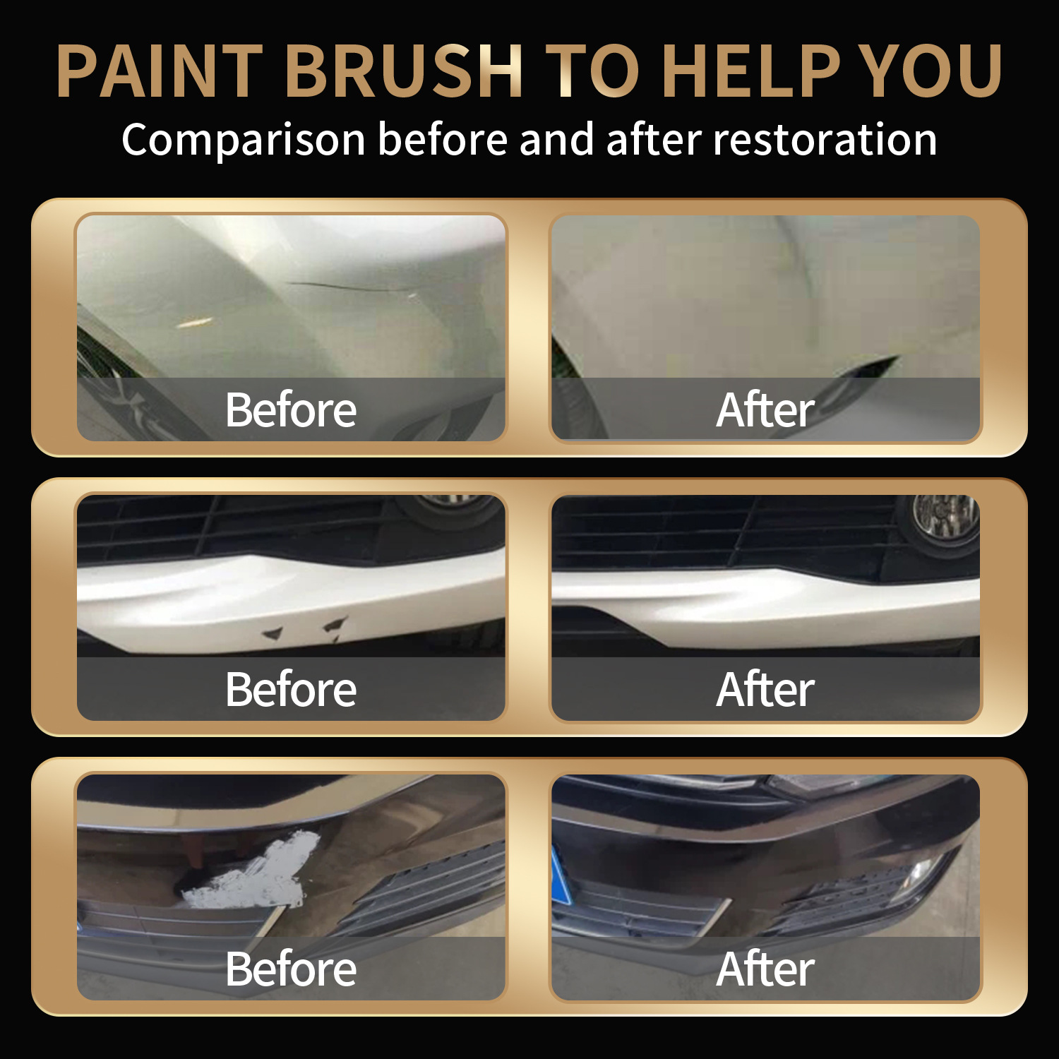 Car Touch-Up Pen Scratch Repair Magic Tool Pearl White Black Red Silver Blue Car Paint Surface Scratch Universal Cross-Border Wholesale