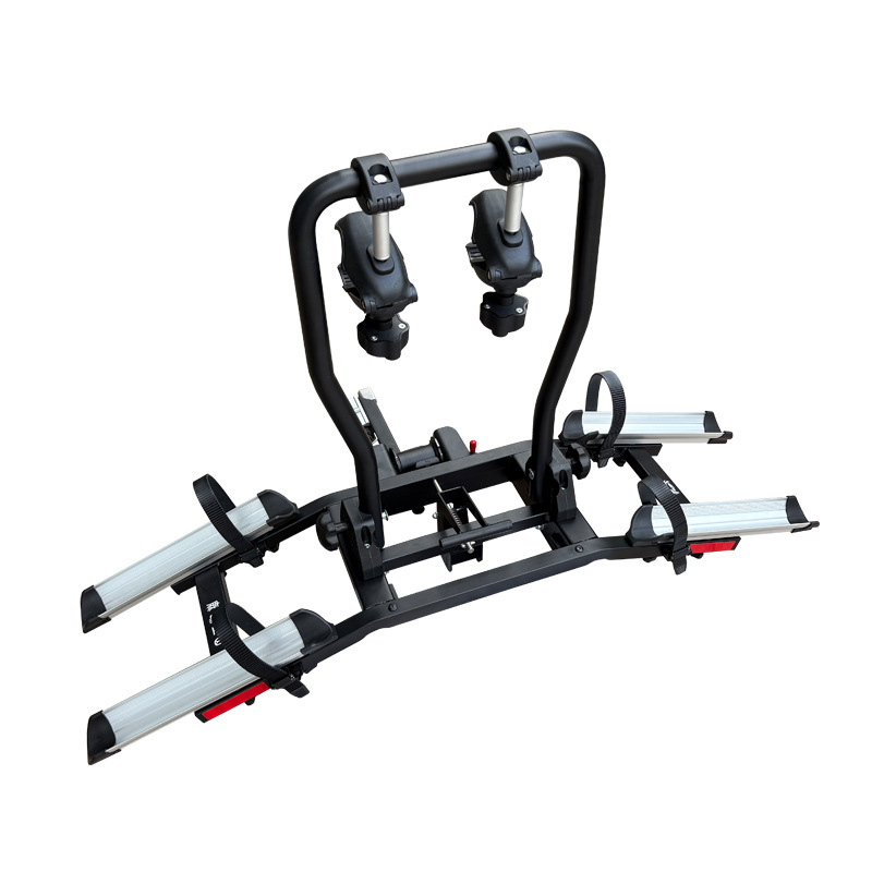 Vehicle-Mounted Bicycle Hanger Off-Road Suv Travel Bicycle Square Mouth Foldableable New Aluminum Alloy Model Outdoor Sports