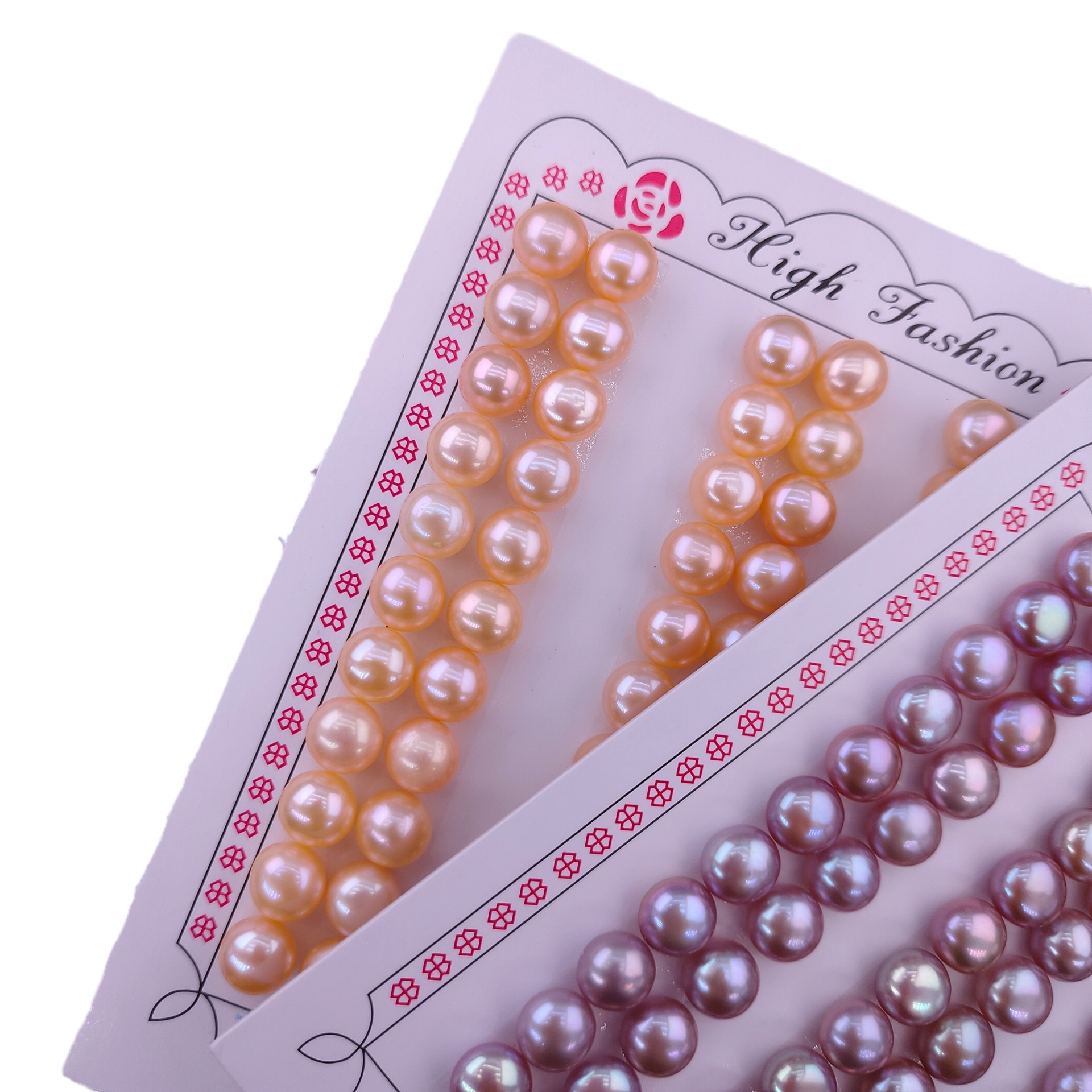 4A+ Natural Freshwater Bread Beads Half-Hole Steamed Bun Pearl Bare Beads Ring Face DIY Accessories Loose Beads Manufacturer Wholesale