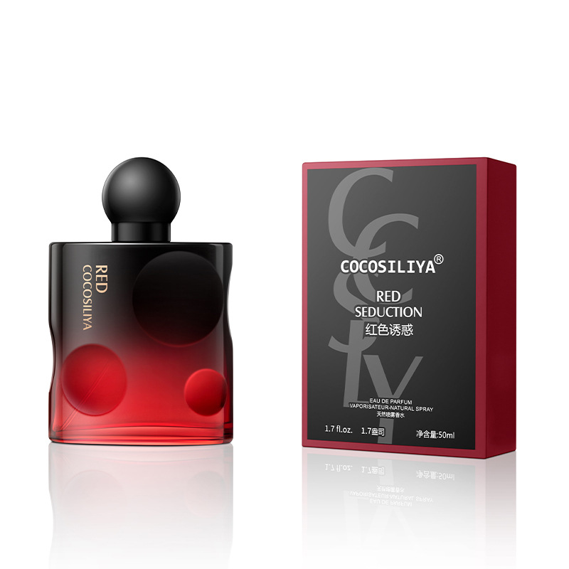 Cross-Border Cocosiliya Black Temptation Black Crow Flakes Women's Perfume Long-Lasting Eau De Toilette 50ml Perfume Wholesale