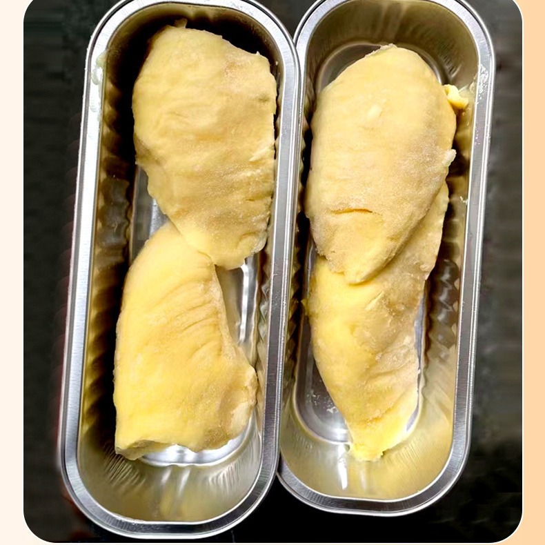 Factory Wholesale Thai Golden Pillow Roasted Durian Small Gold Bar Pure a Roasted Durian Stall Stall Durian Meat E-Commerce Agent