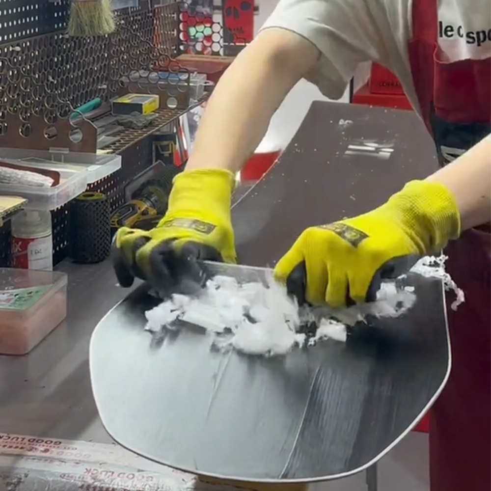 Factory Direct Sales Ski Supplies Wax Scraper Snow Scraper Single Board Double Board Snowboard Maintenance Care Tools Acrylic Board