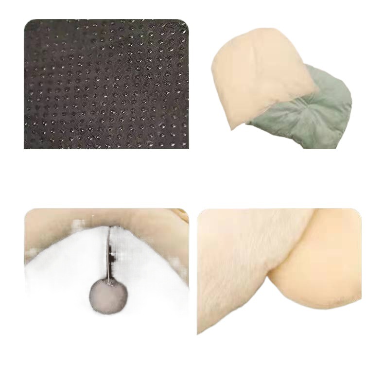 Cat House for All Seasons, Cat House, Villa, Home, Enclosed Cat House, Winter Warm Dog House Bed, Pet Supplies