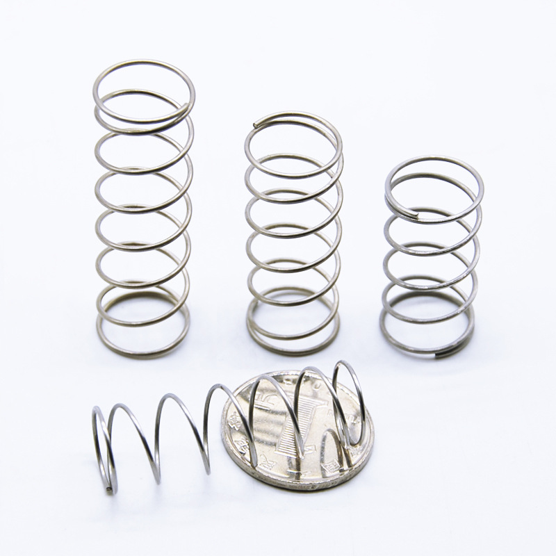 Toilet Spring Stainless Steel Suction Tank Toilet Return Small Pressure Spring Sitting Squat Toilet Accessories Flush Cover Button Valve Large