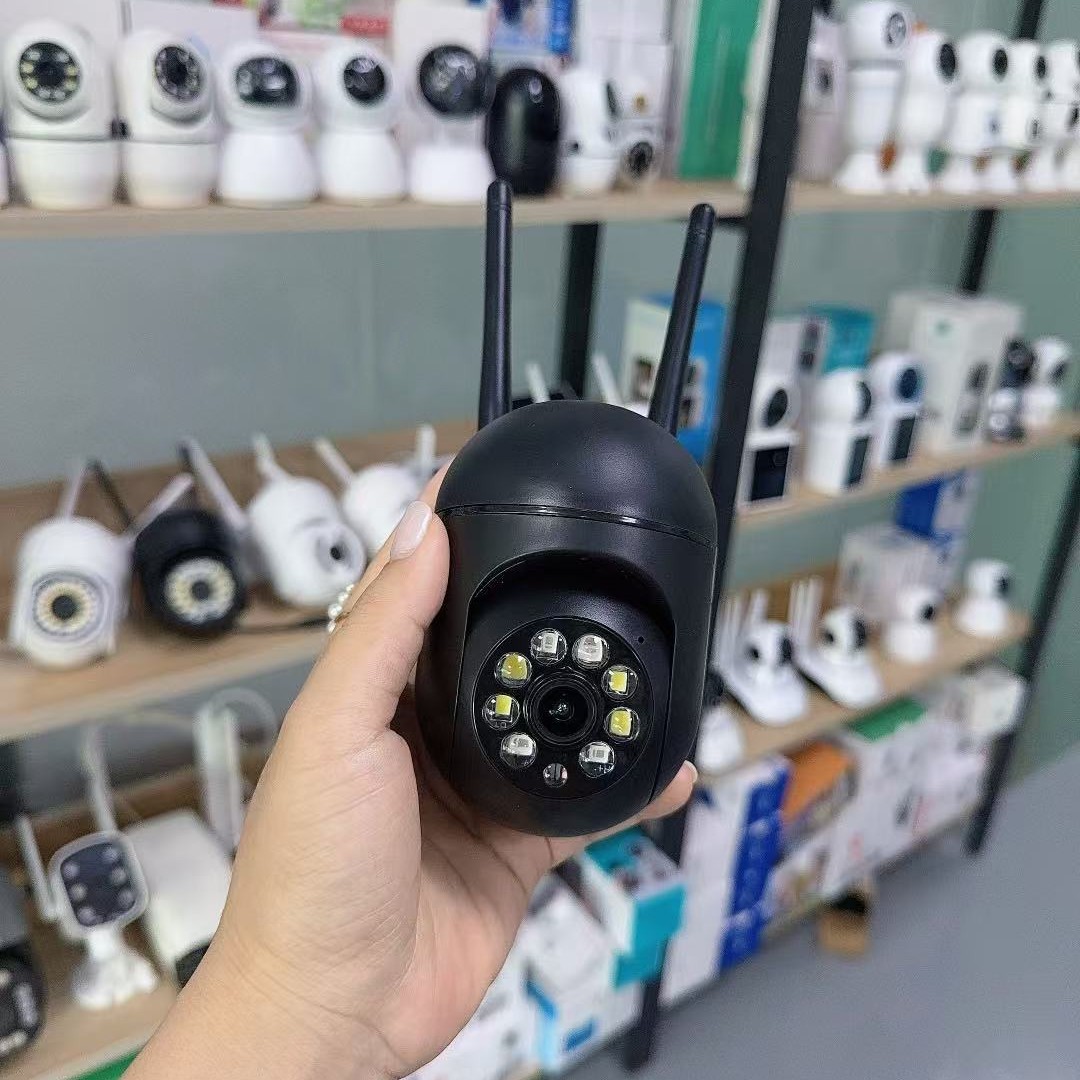 Wifi Plug-In Surveillance Camera Indoor Punch-Free Indoor Remote Full-Color Night Vision Wireless Socket Camera