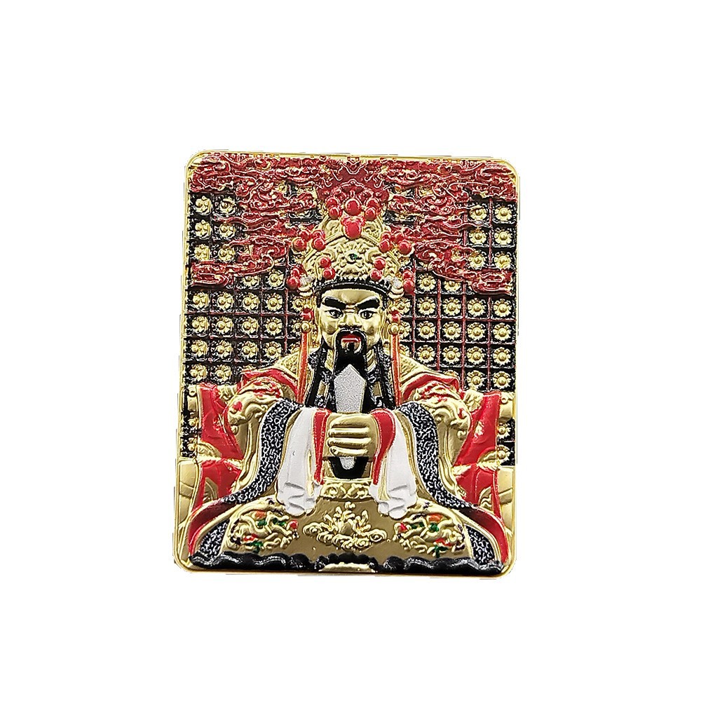 Wutai Mountain Thangka Five Elders Core Twelve Zodiac Guardian God Pendant Double-Sided Thangka Hand-Painted Manjushri Birth Buddha