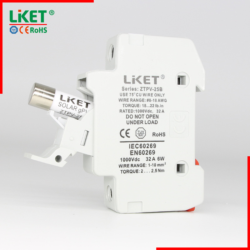 Dc Fuse Fuse Base Box Dc1000V32A Solar Photovoltaic Combiner Box Inverter Manufacturer