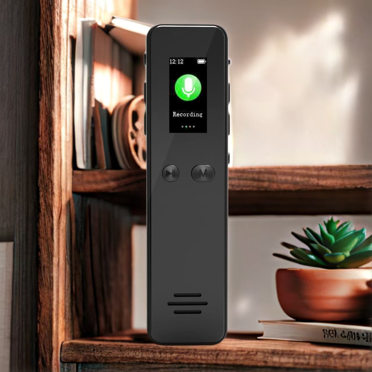 Кросс-бордерная записывающая ручка с литиевым аккумулятором, ультра-долгое время записи, поддержка 8 языков, высококачественное шумоподавление и интеллектуальная запись