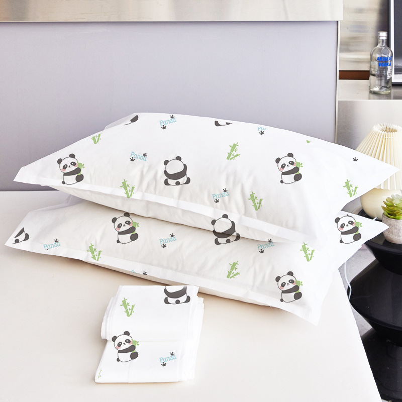 Печатная одноразовая утолщенная наволочка для салонов красоты, нетканая грязная, воздухопроницаемая, наволочка для отелей