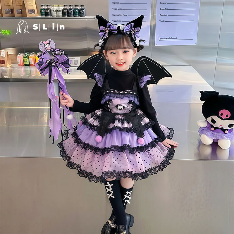 Halloween cos kulomi hat kulomi wings m magic stick lolita cane princess hairband female collar