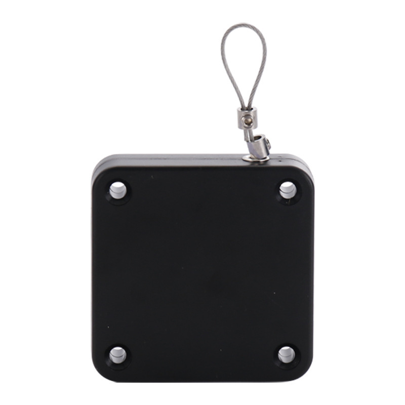 Punch-free buffer drawstring door closer retractable sliding door office bedroom door mute automatic return door closer