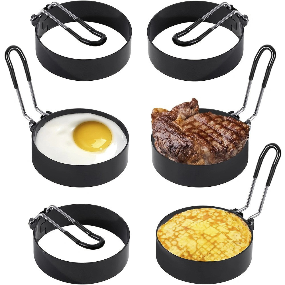 Anti-scalding egg ring non-stick round omelette omelette ring omelette non-stick egg ring omelette model omelette mold