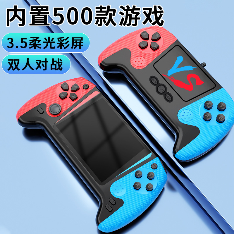 New Q21 Handheld Game Console 500-in-1 Retro Nostalgic Large Screen Handheld Children's Classic Two-Player Game Wholesale