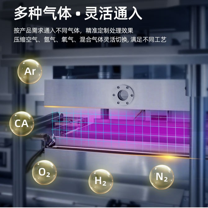 Customized Assembly Line Vacuum Plasma Treatment Machine Is Suitable for Wafer Optical Lens Surface Adhesion Enhancement