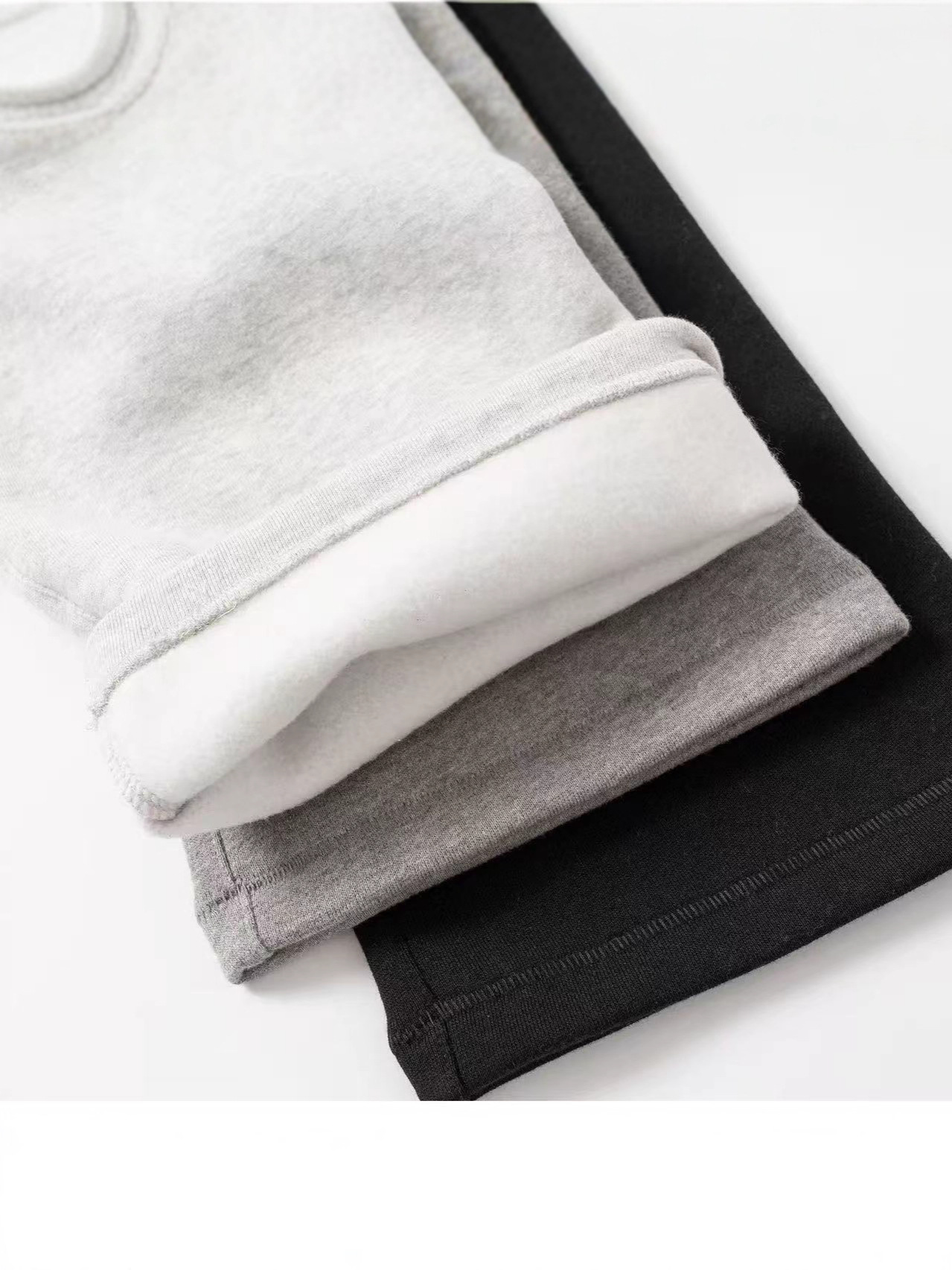 Fog Fear of God Multi-Thread Essentials Autumn and Winter Fleece-Lined American Straight Casual Pants and Sweatpants for Men