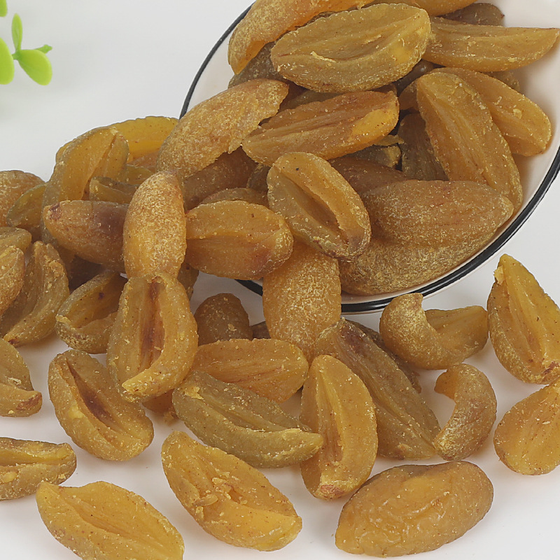 Licorice olive 250g bags sweet and sour crisp seedless olive meat salty sweet olive candied preserved fruit snack