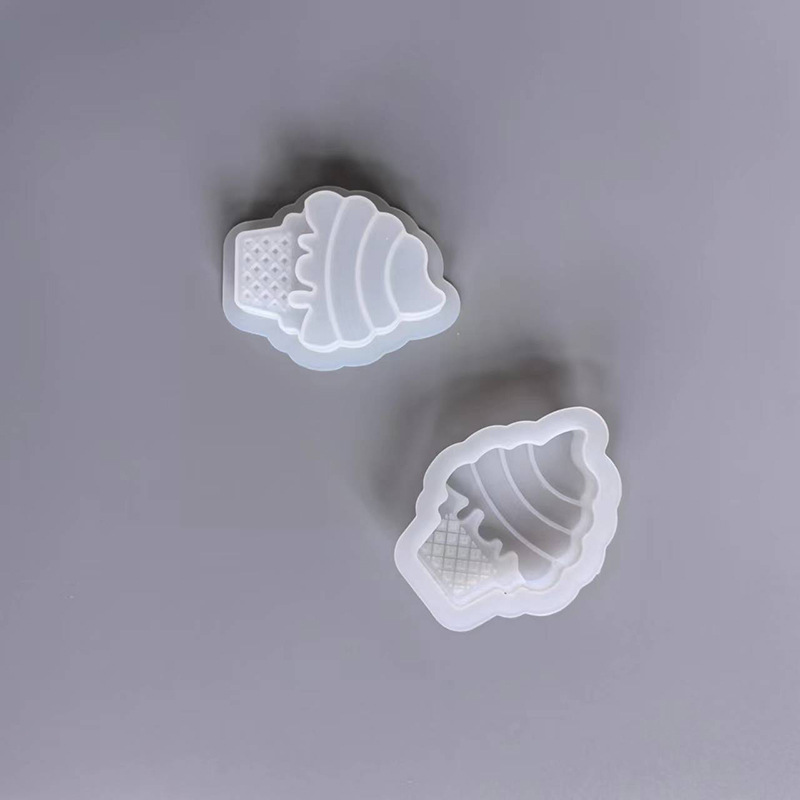 Internet Celebre Ice Cream Donut Snapper Bake Silicone Mold Shape Cake Decoration Chocolate Flip Candy Ornament Mold