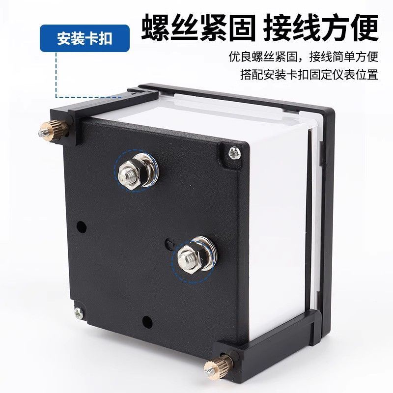 Sq-72 Pointer Type Ac Voltage and Ammeter 50/5A-1500/5A Straight through 5A-50A Voltmeter 380V