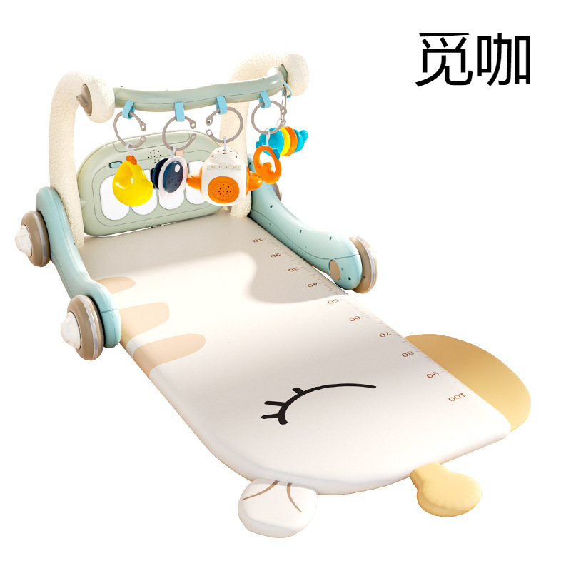 Live Stone Baby Fitness Stand Pedal Piano Newborn Gift Baby 3-6 Months and Above 0-1 Years Old Educational Early Education